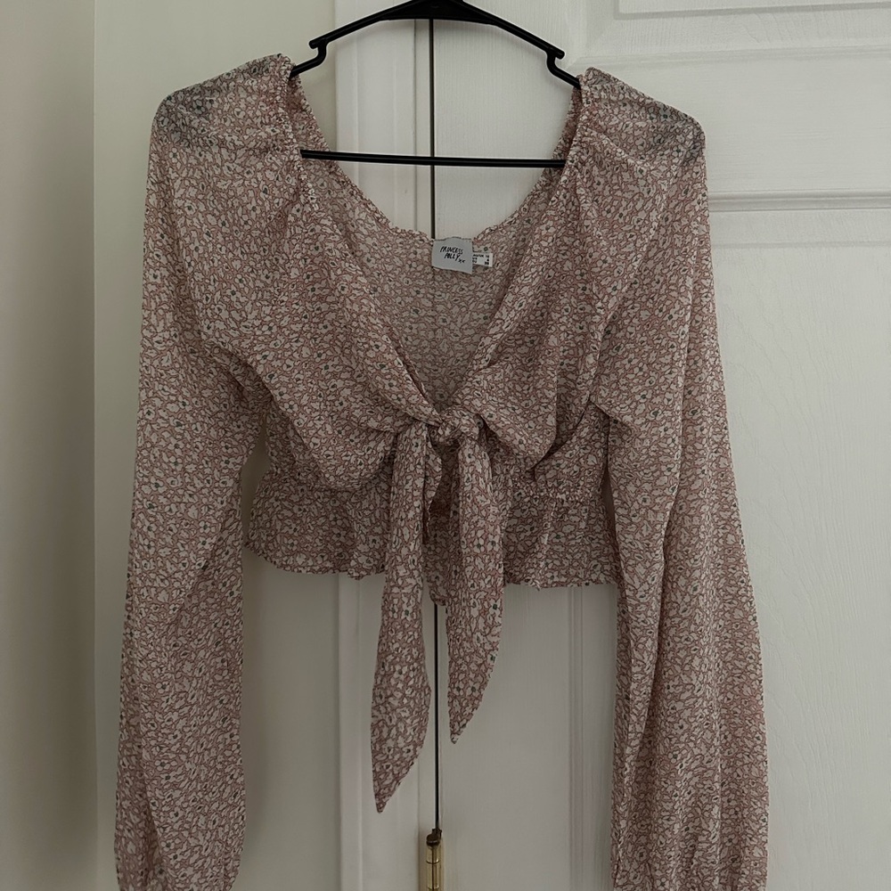 floral  blouse